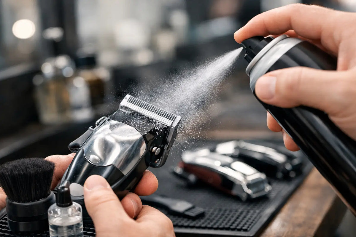 How to Use Blade Coolant on Barber Clippers