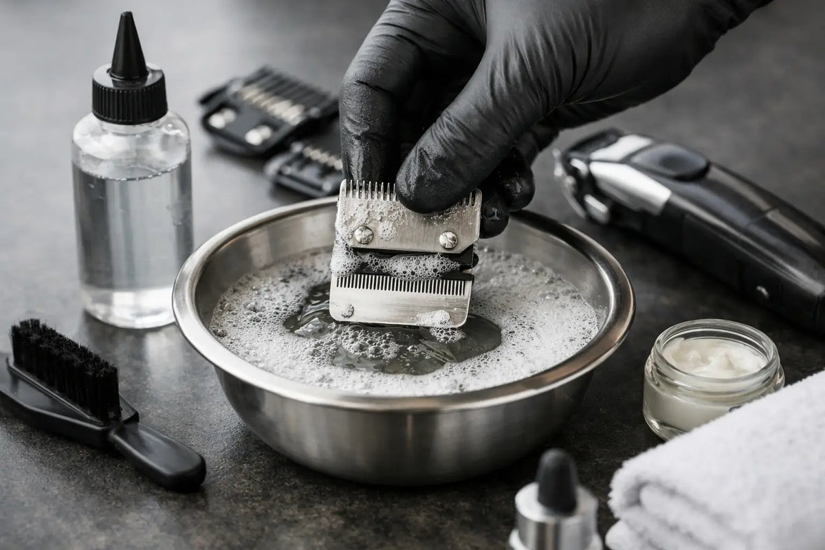 Barber Blade Wash Guide for Clean, Sharp Tools
