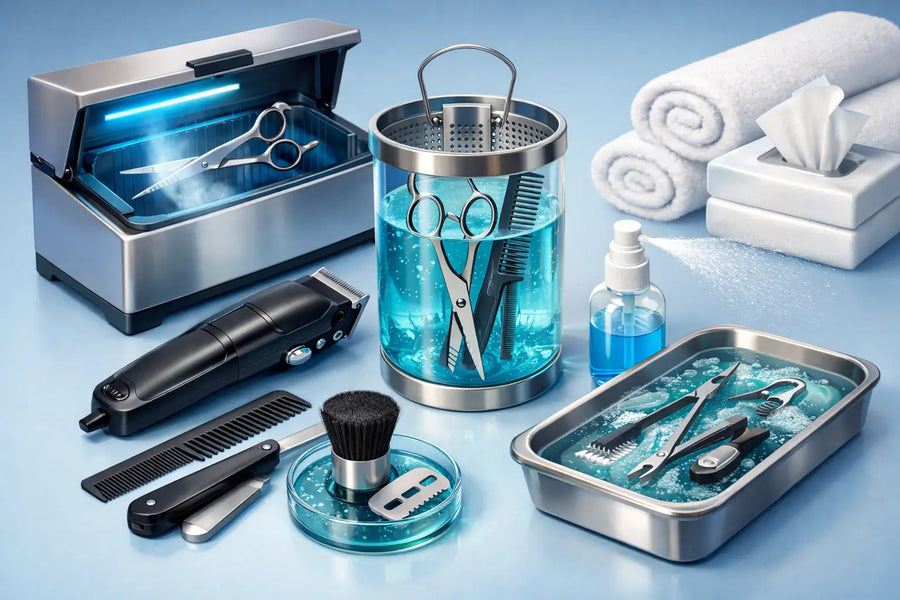 How to Disinfect Barber Tools Properly