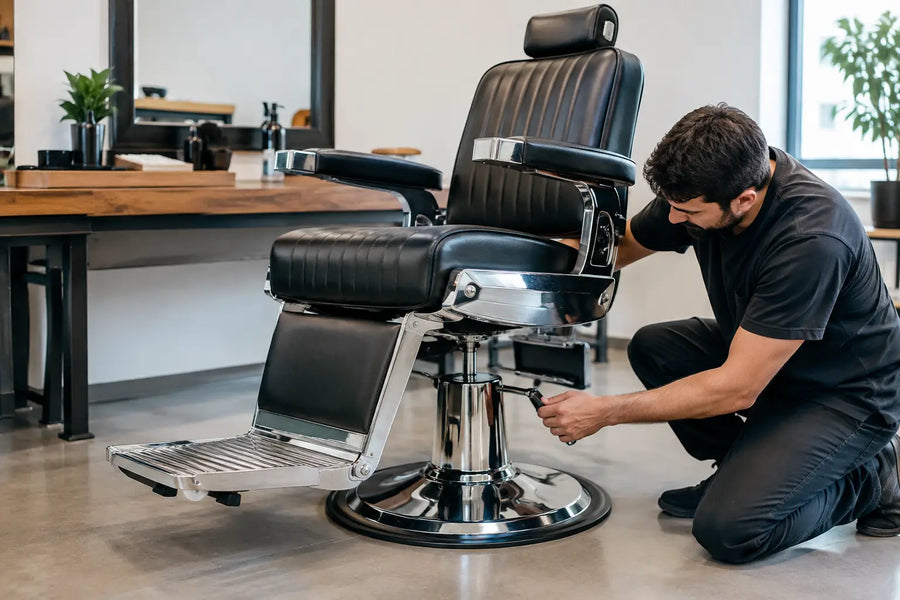 How to Install a Barber Chair for Daily Service