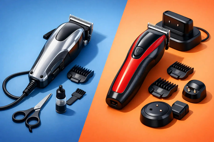 Corded vs Cordless Barber Clippers
