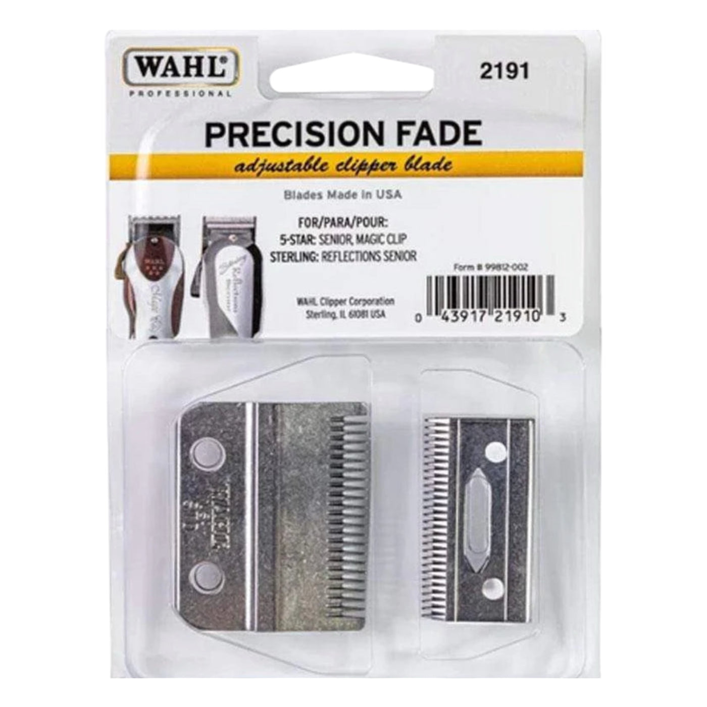 Wahl Precision  Fade Blade #2191