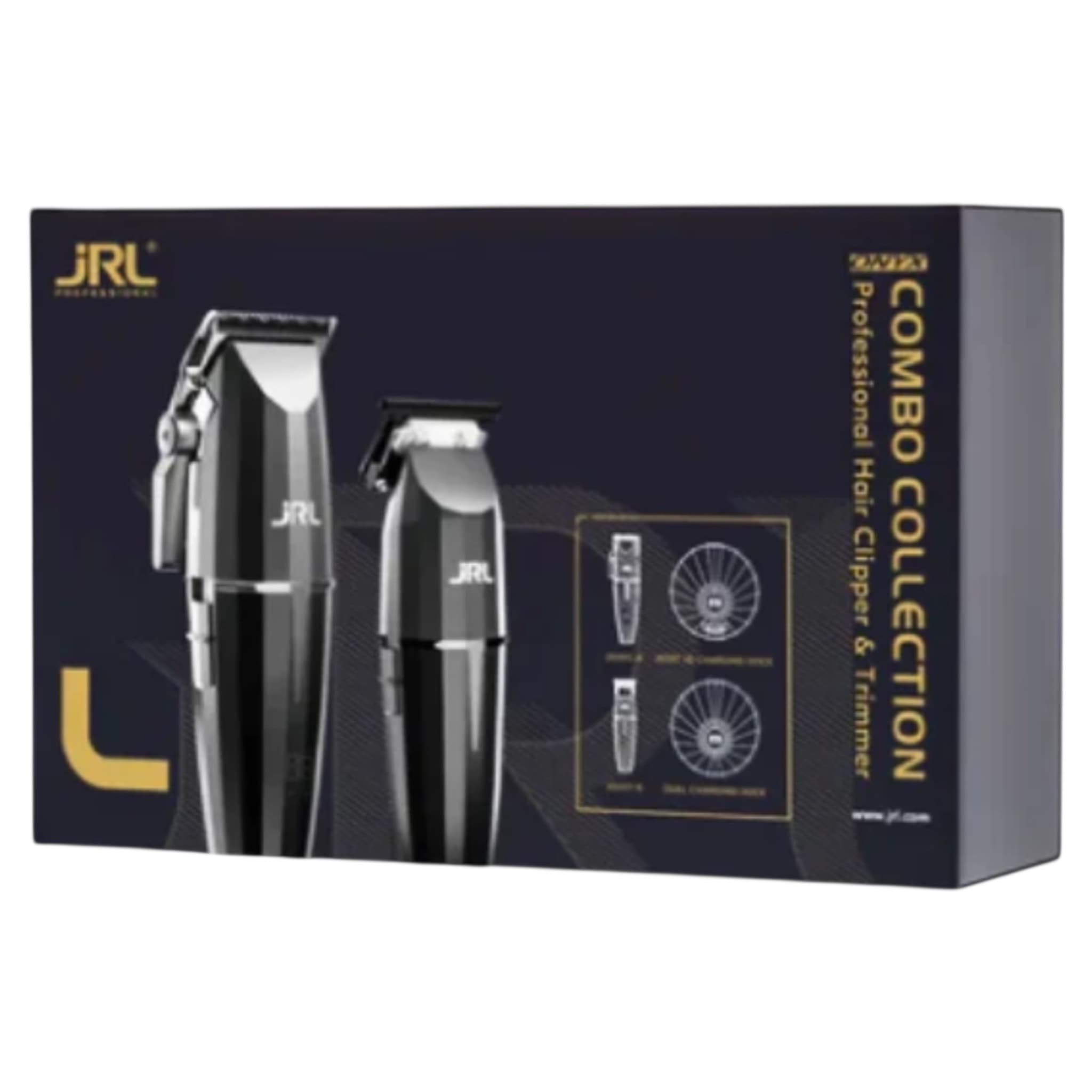 JRL Hair Clippers & Trimmers JRL Clipper and Trimmer Combo Collection (Onyx)