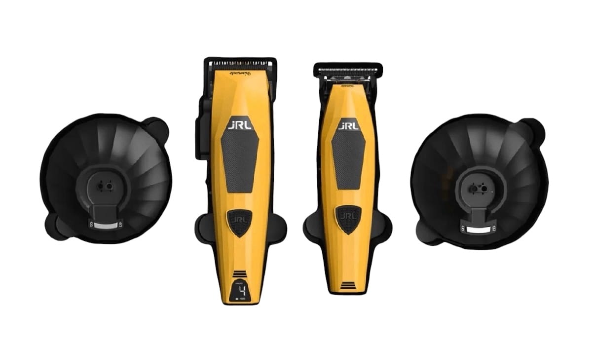JRL Hair Clippers & Trimmers JRL Diamanté Clipper & Trimmer Combo – DI2025Y Yellow