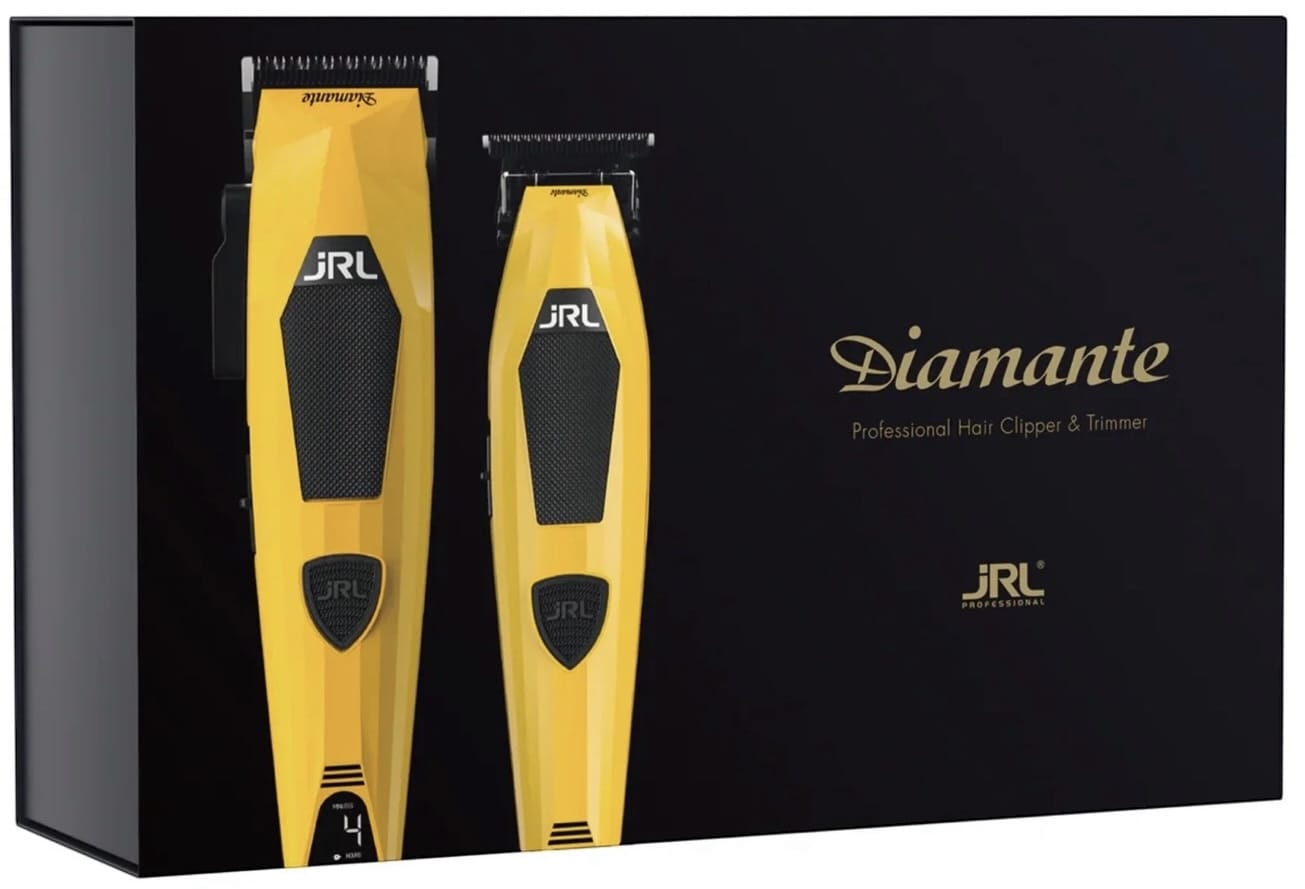 JRL Hair Clippers & Trimmers JRL Diamanté Clipper & Trimmer Combo – DI2025Y Yellow