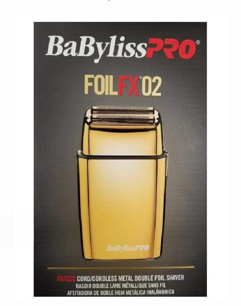 BabylissPro FXFS2G Double Shaver Gold