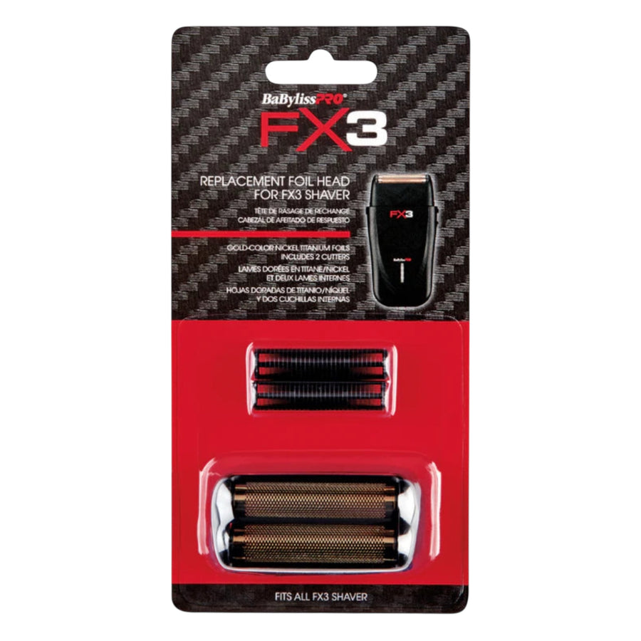 BabylissPro FX3 Black Shaver Replacement Foil and Cutter