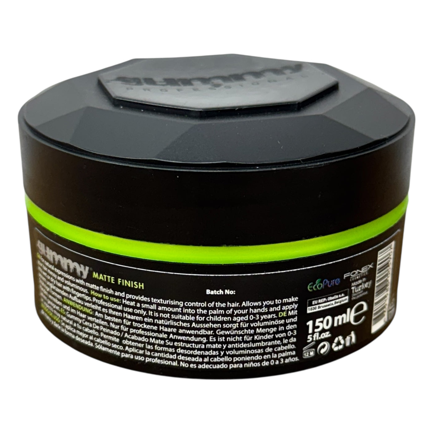 Gummy Professional Styling Wax Matte Finish 5 oz