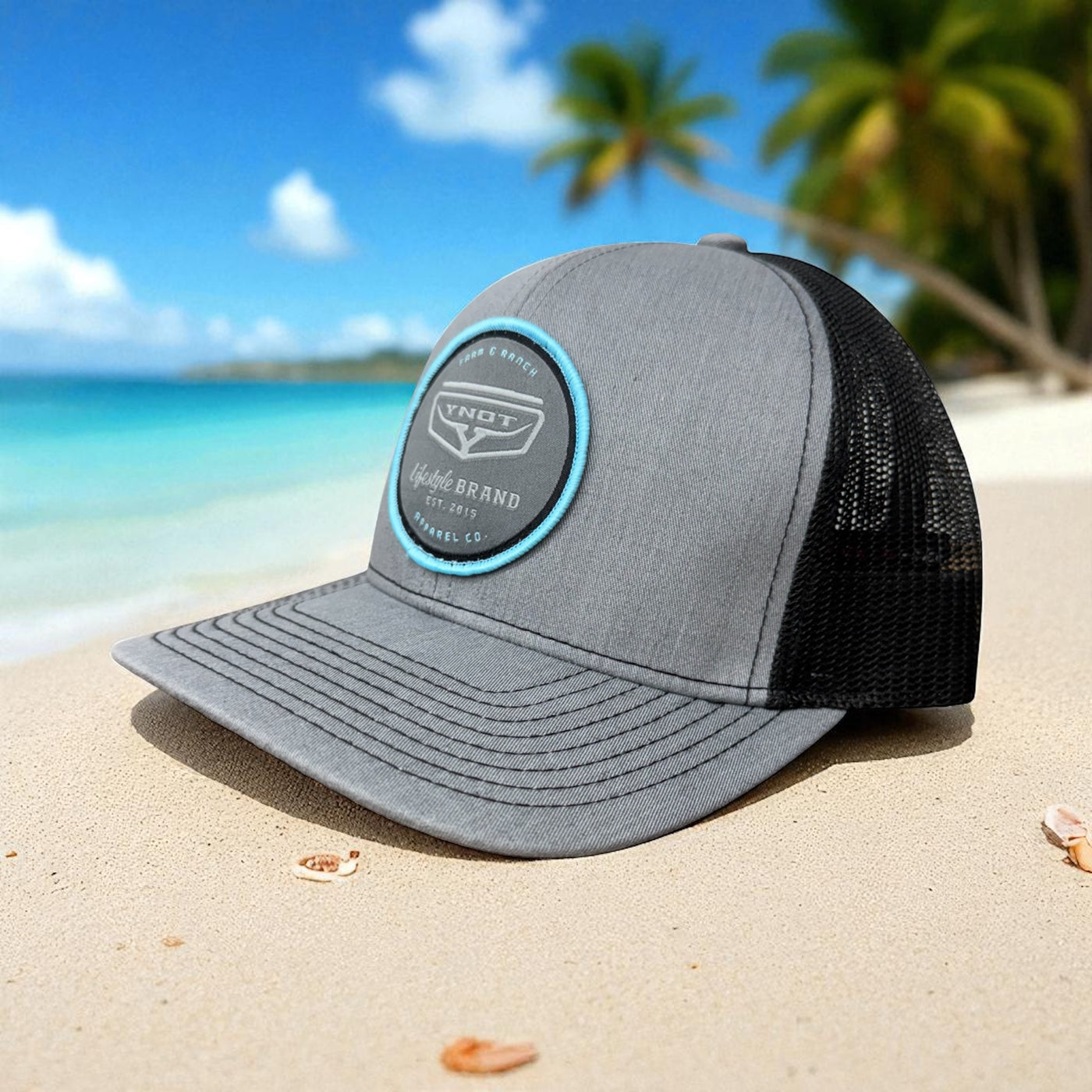 YNOT Lifestyle Brand Hat and Apparel - Quality Farmer & Rancher Hats - Western Wear - Patch YNOT Farm and Ranch