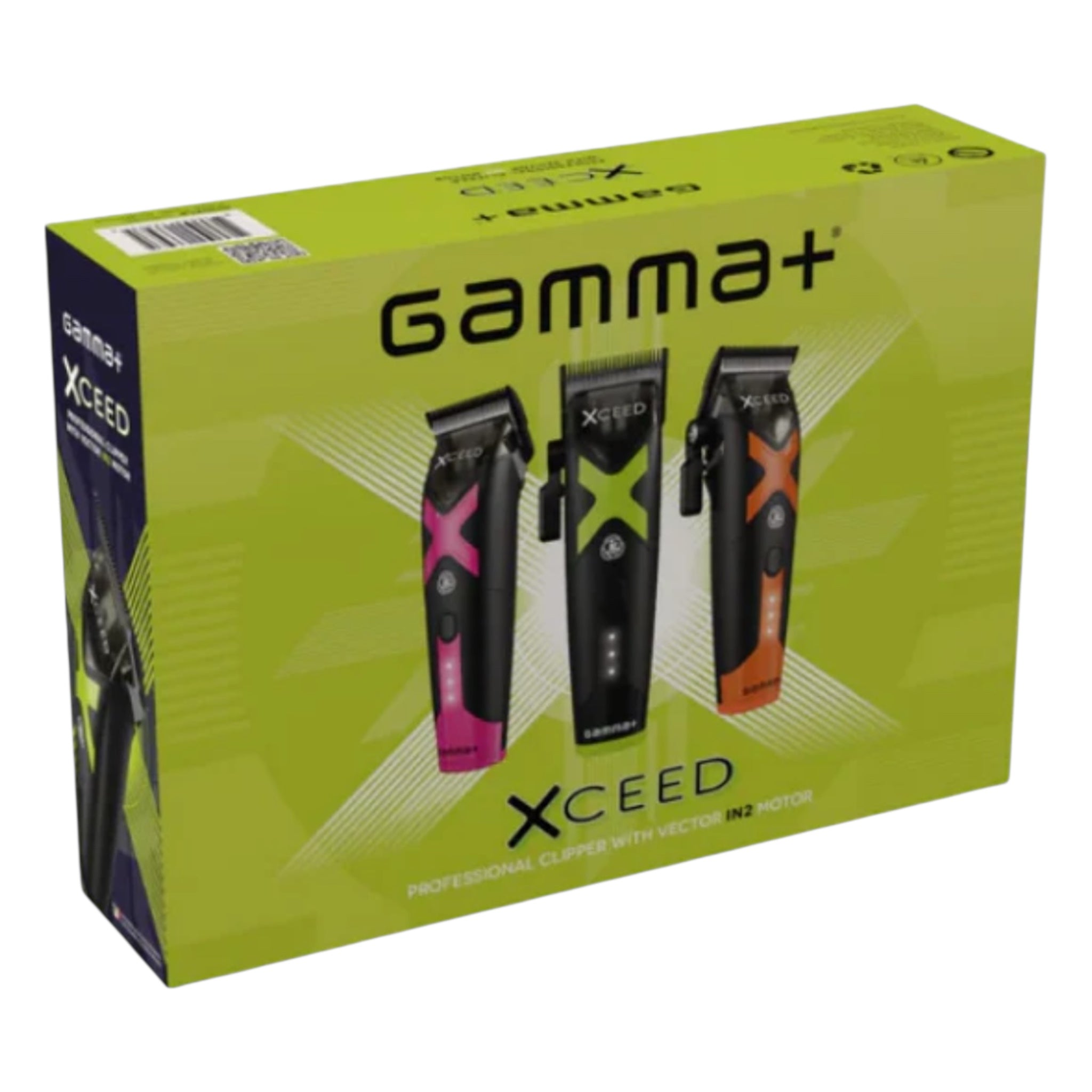 Gamma+ XCEED Professional IN2 Vector Motor Cordless Clipper – #GP609B