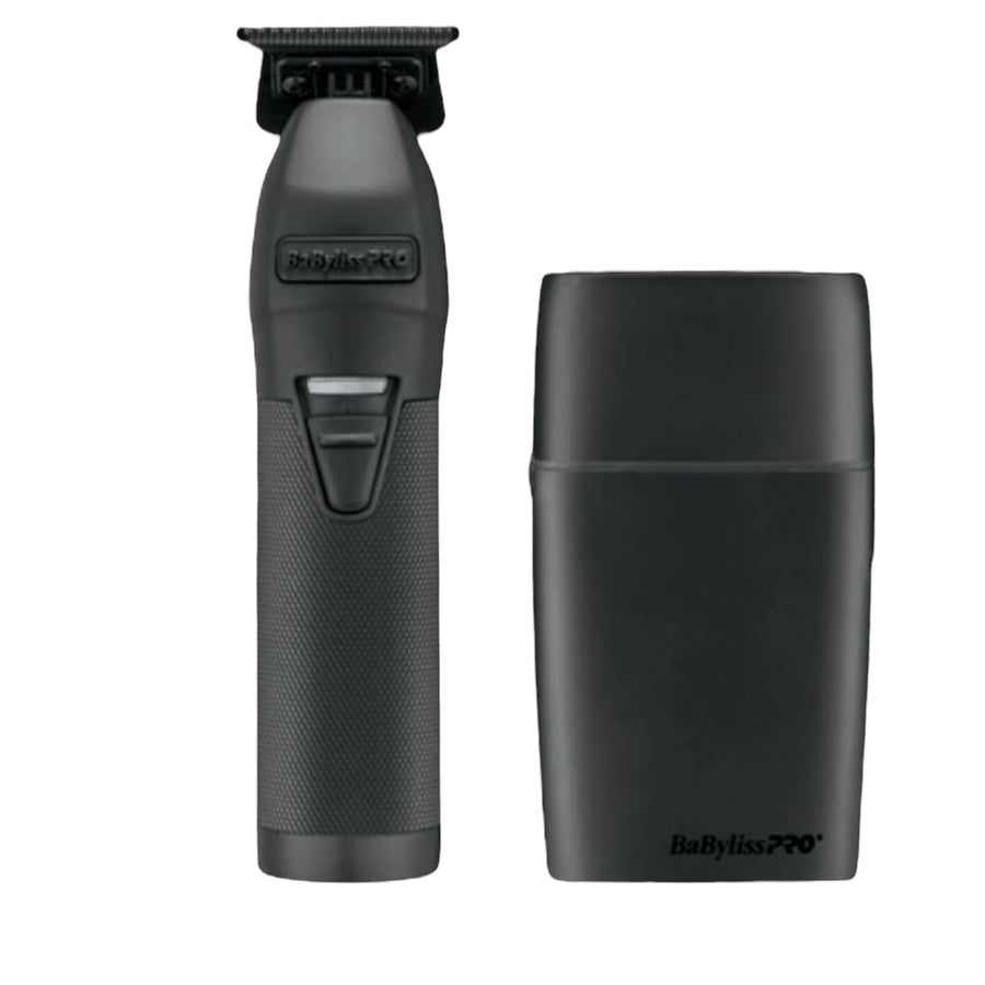 BaBylissPRO LimitedFX Matte Black Trimmer and Shaver Combo