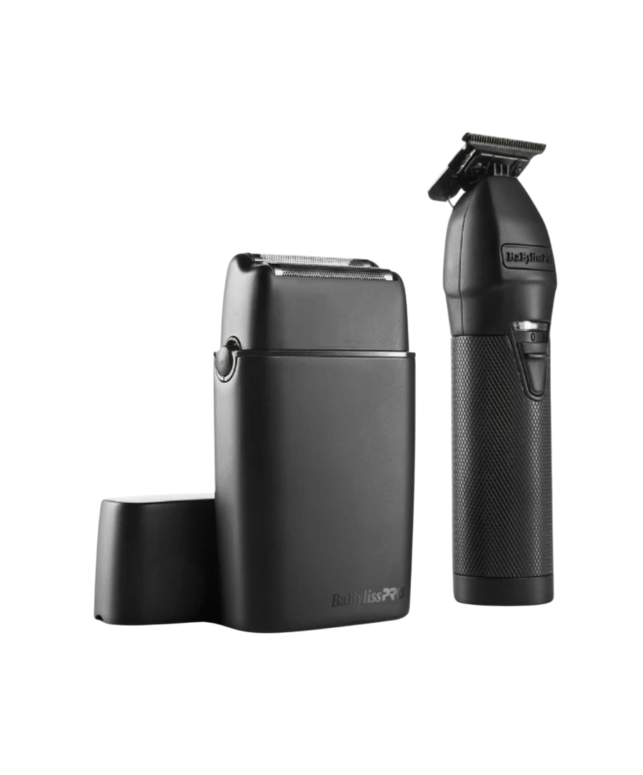 BaBylissPRO LimitedFX Matte Black Trimmer and Shaver Combo