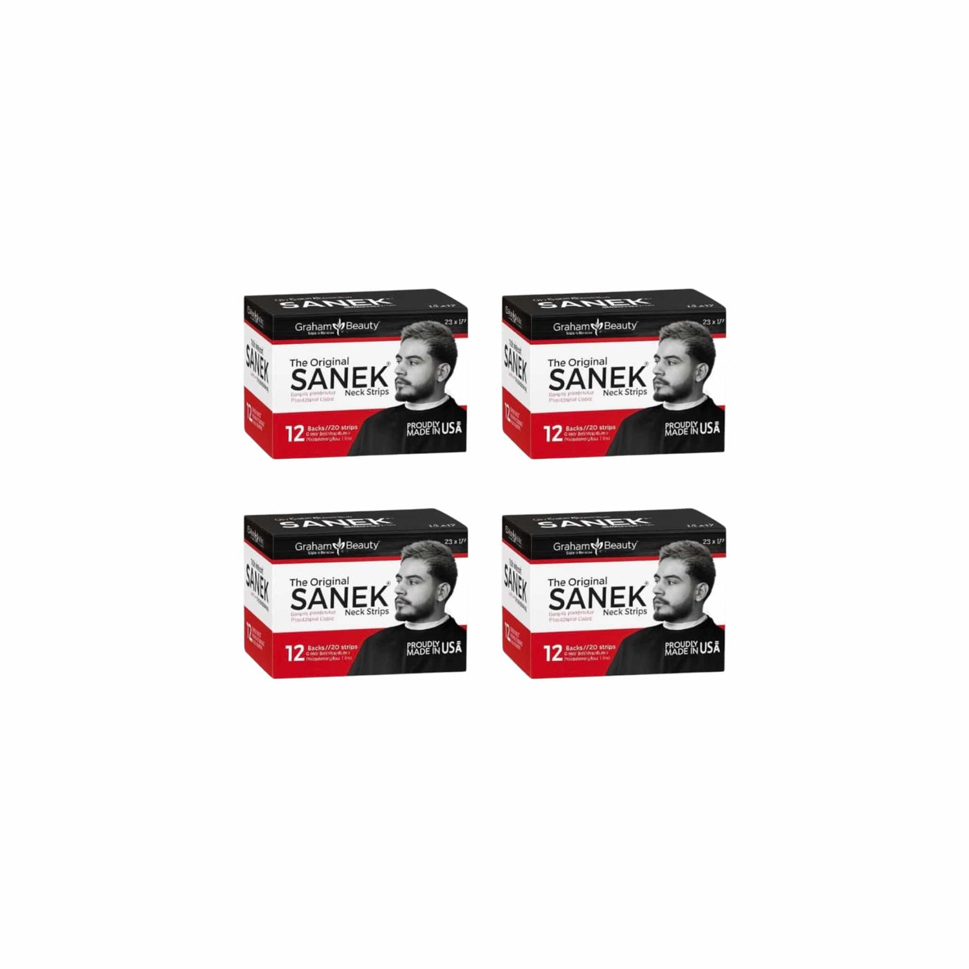 Sanek Neck Strips Graham Sanek Neck Strips 12 Packs with 60 Strips