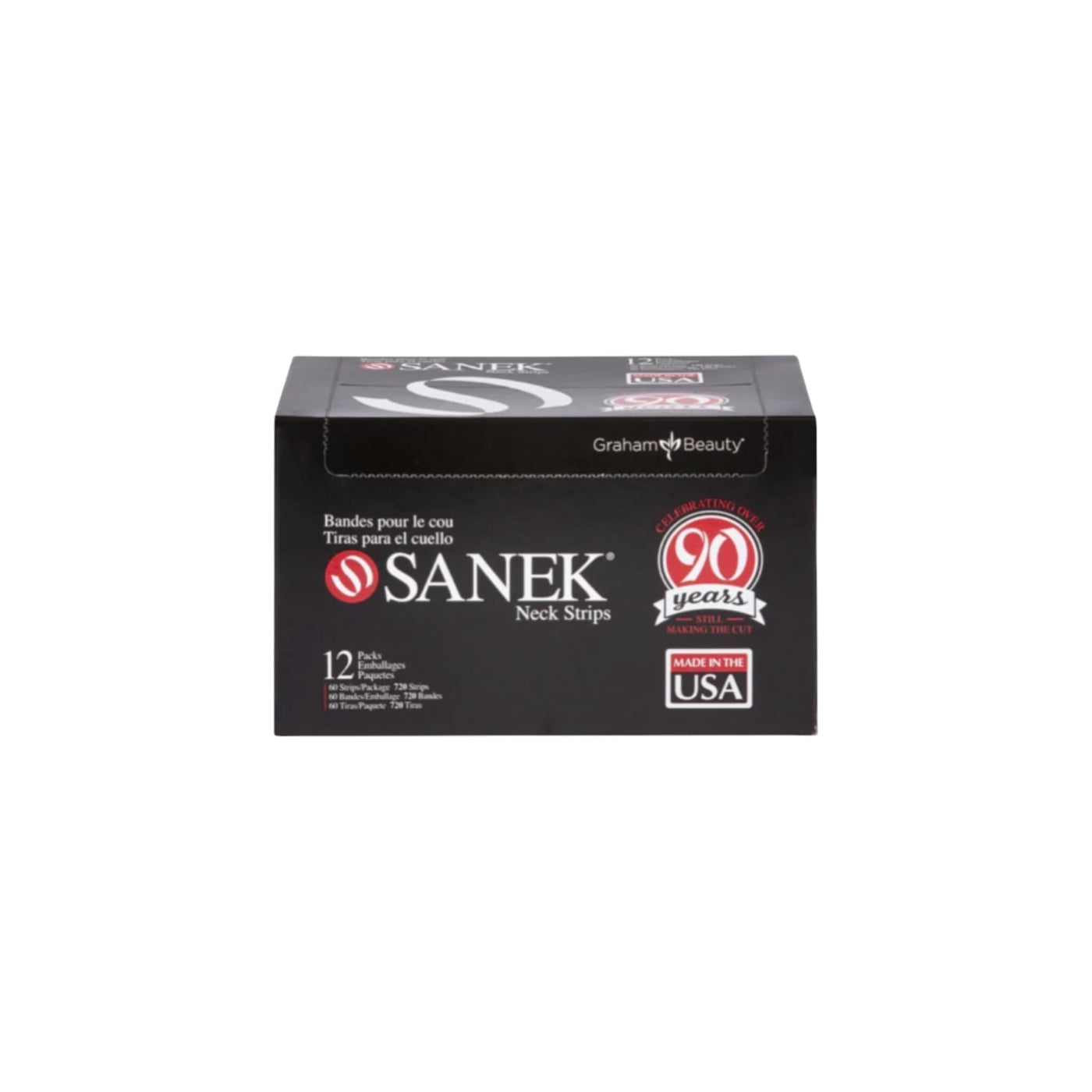 Sanek Neck Strips Graham Sanek Neck Strips 12 Packs with 60 Strips