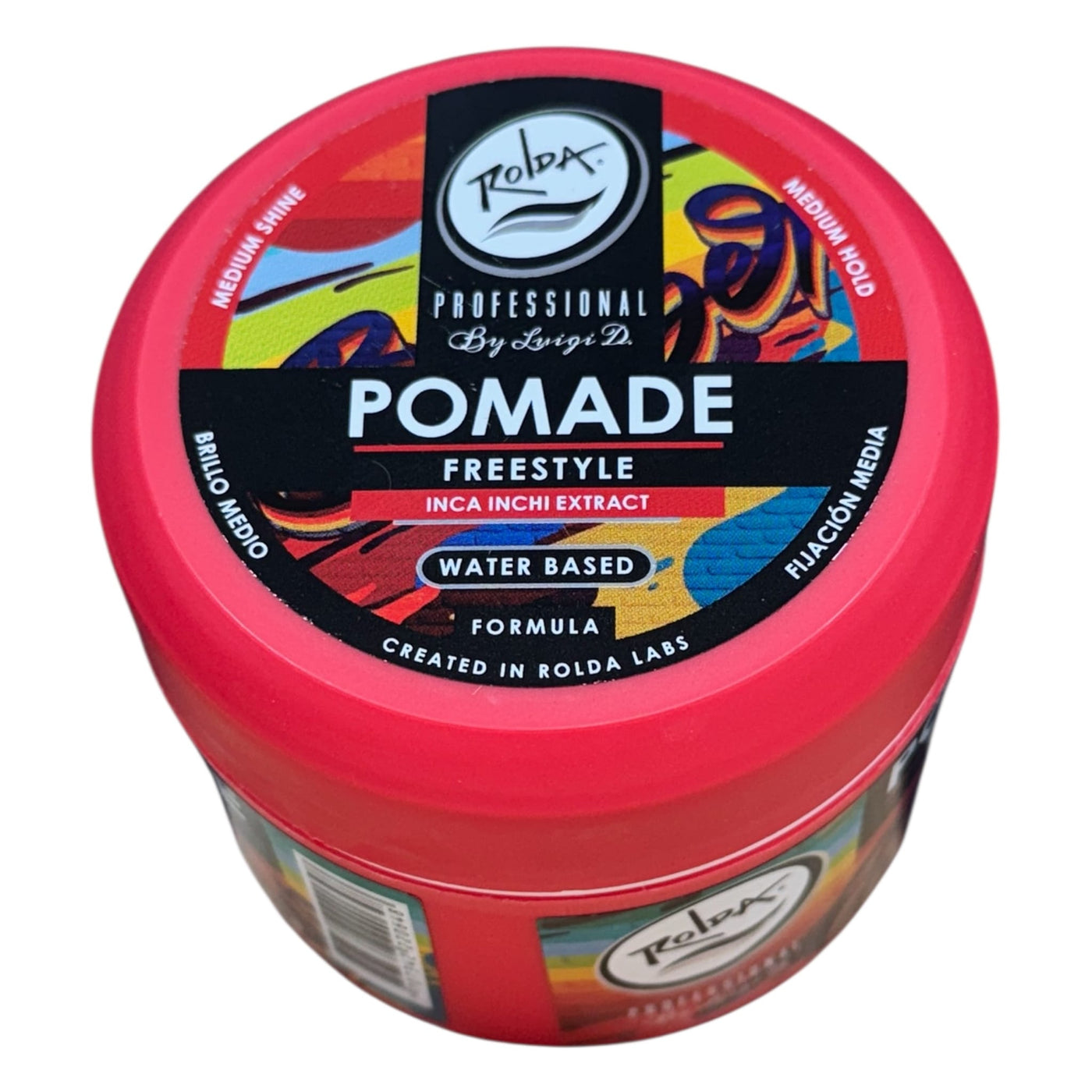 Rolda Professional Pomades and Wax Rolda Professional Freestyle Water-Based Pomade 150g (Red) | Strong Hold & Natural Shine