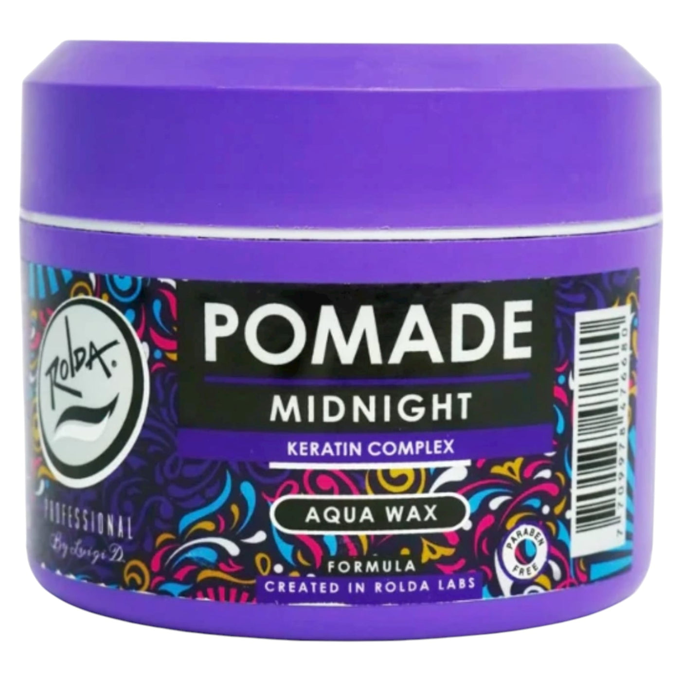 Rolda Professional Pomades and Wax Rolda Midnight Aqua Wax Pomade 150g (Purple)