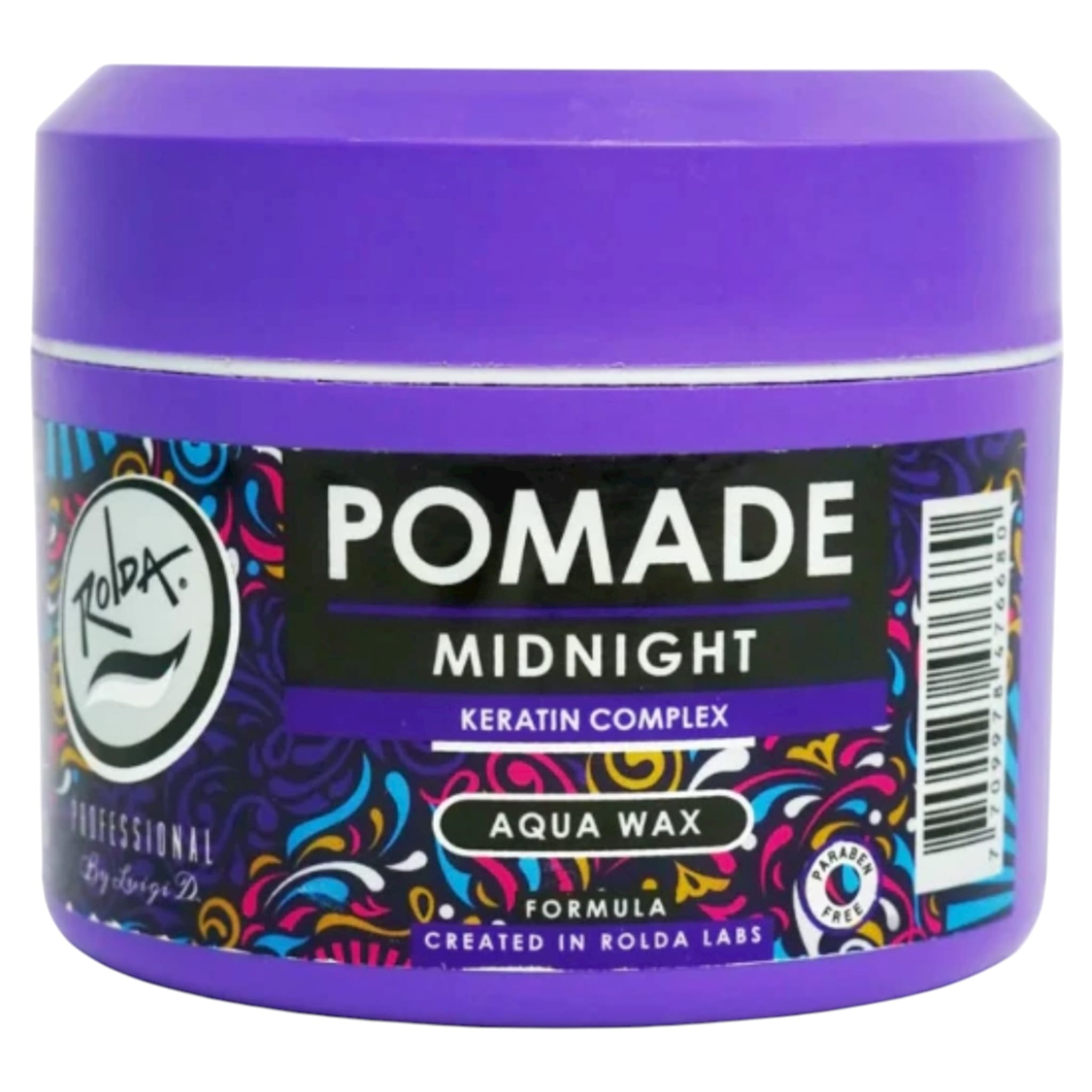 Rolda Professional Pomades and Wax Rolda Midnight Aqua Wax Pomade 150g (Purple)