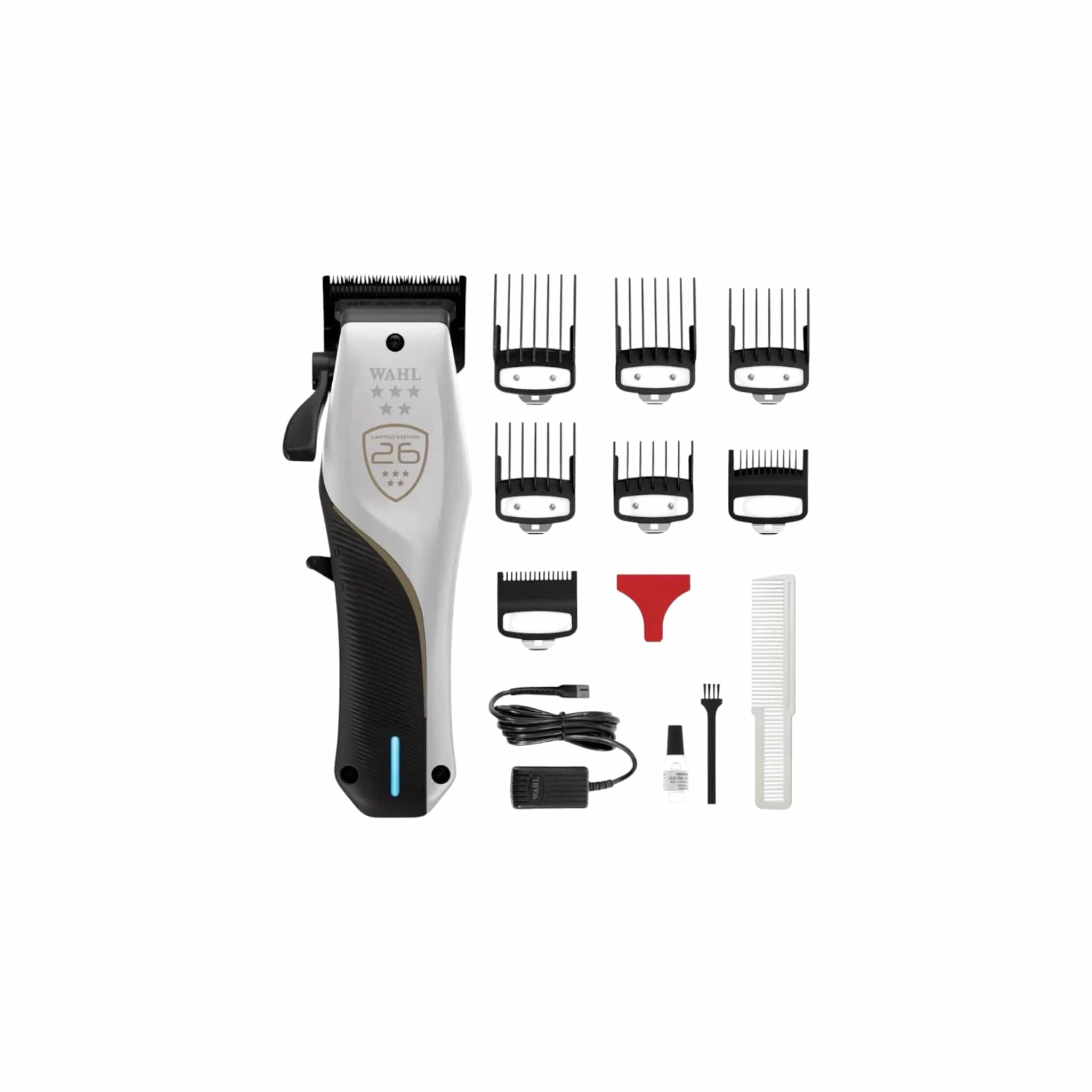 Wahl Clippers Wahl Vapor™ CE 5-Star Cordless Clipper – Limited Edition 26 Professional Barber Clipper