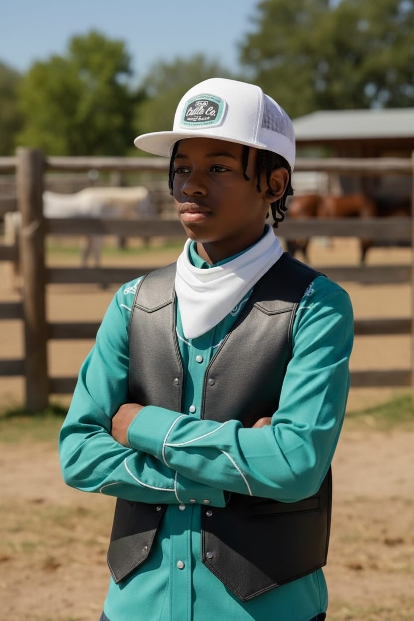 YNOT Lifestyle Brand YNOT Lifestyle Brand YNOT Lifestyle Brand Hat and Apparel - Quality Farmer & Rancher Hats - Western Wear - White Cattle CO Eat More Beef Patch