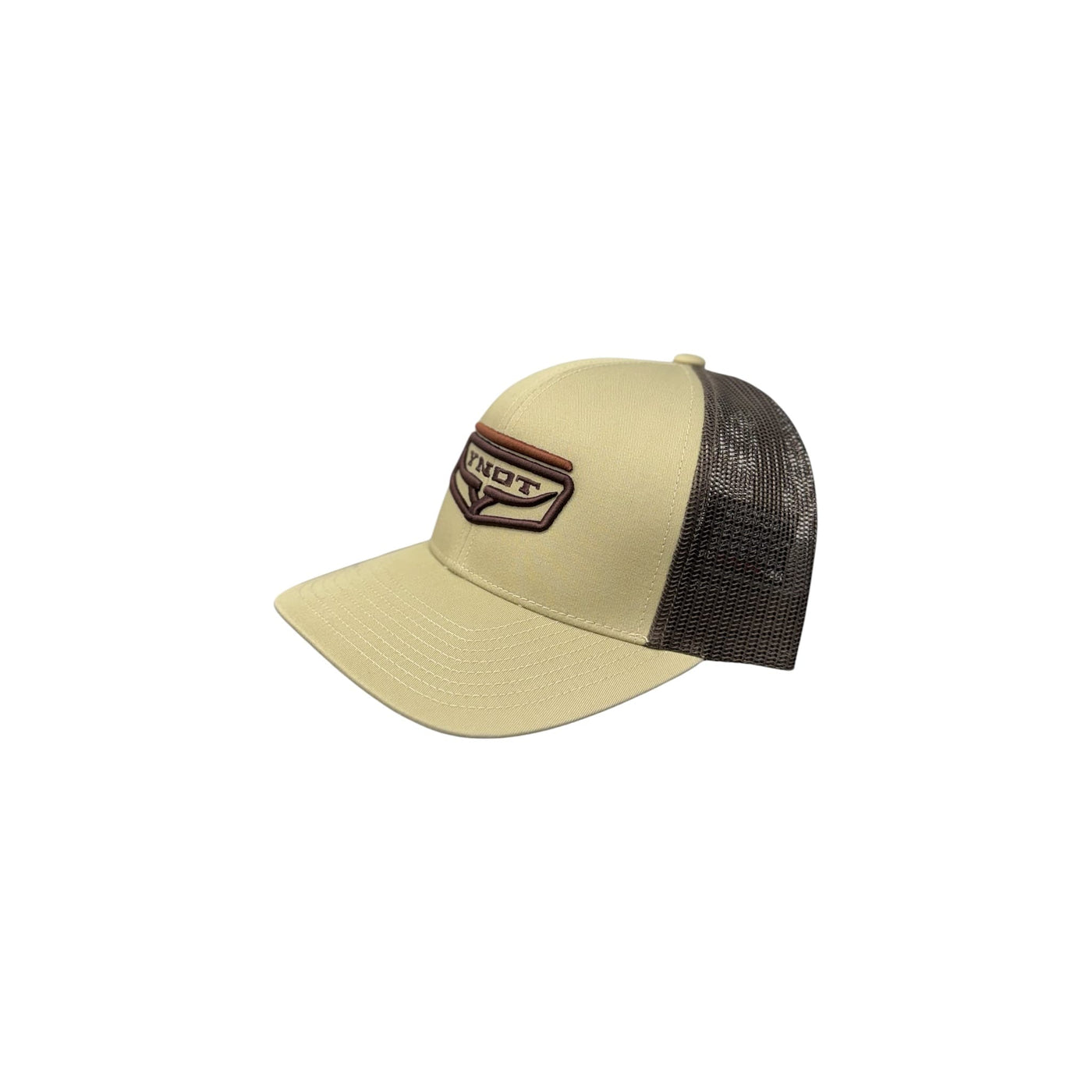 YNOT Lifestyle Brand YNOT Lifestyle Brand YNOT Lifestyle Brand Hat and Apparel - Quality Farmer & Rancher Hats - Western Wear - Logo Tan and Brown