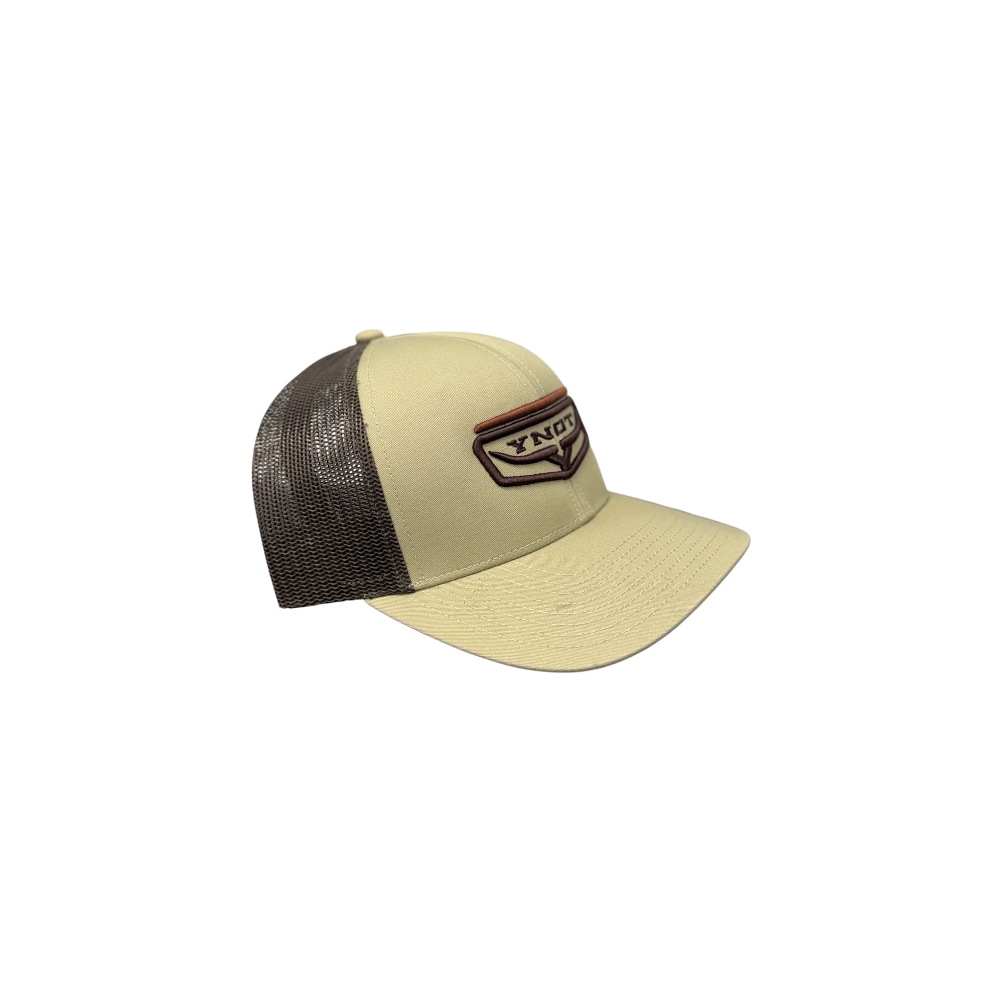 YNOT Lifestyle Brand YNOT Lifestyle Brand YNOT Lifestyle Brand Hat and Apparel - Quality Farmer & Rancher Hats - Western Wear - Logo Tan and Brown