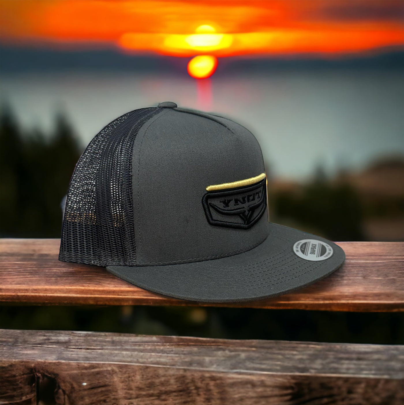 YNOT Lifestyle Brand Hat and Apparel - Embroidered, Snapback Hat - Trucker Cap - Baseball Cap - Western Wear - Quality Farmer & Rancher Hats